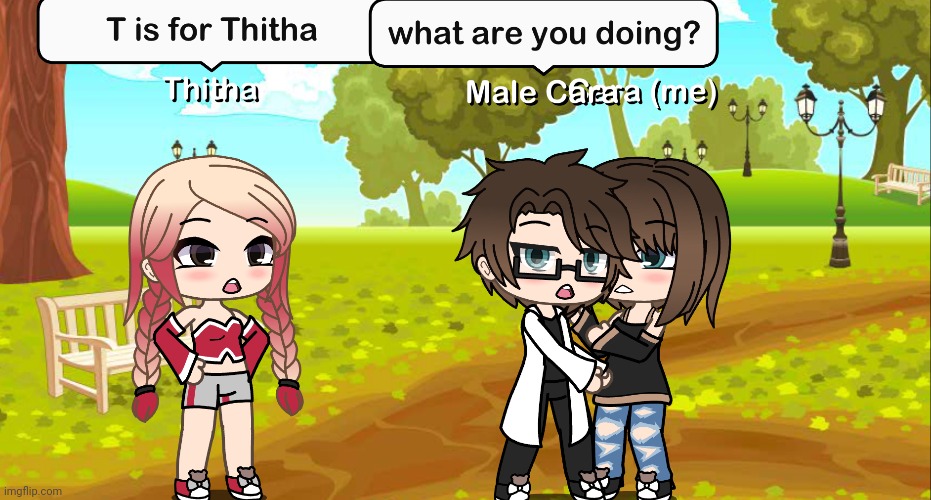 Thitha unexpectedly appeared here | image tagged in pop up school 2,pus2,x is for x,male cara,cara,thitha | made w/ Imgflip meme maker