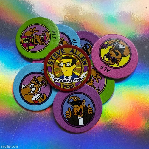 Remember Alf? He's back! In pog form. | made w/ Imgflip meme maker