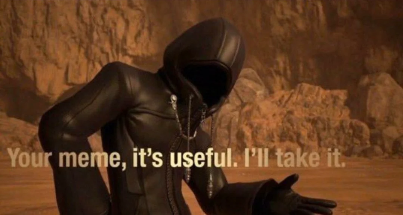 I'll be taking your meme Blank Meme Template
