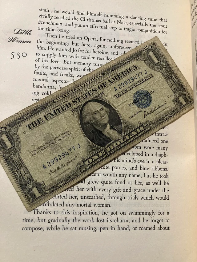 One Dollar Silver Certificate Blank Meme Template