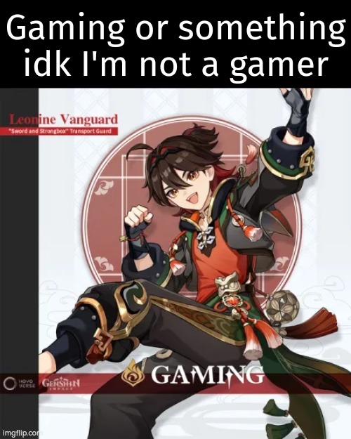 Is this gaming? | Gaming or something idk I'm not a gamer | image tagged in memes,funny,gaming,or something idk | made w/ Imgflip meme maker