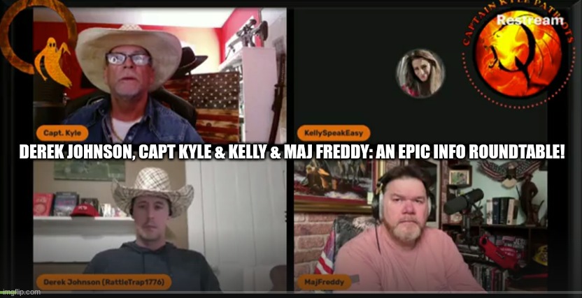 Derek Johnson, Capt Kyle & Kelly & Maj Freddy: An Epic Info Roundtable! (Video) 
