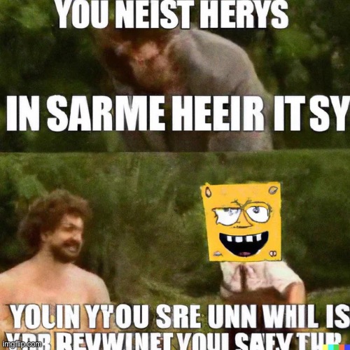this ai generated meme actually made me fucking laugh due to how stupid it is | made w/ Imgflip meme maker