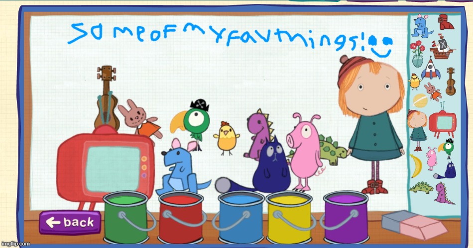 Some of my favorite things including Peg + Cat | made w/ Imgflip meme maker