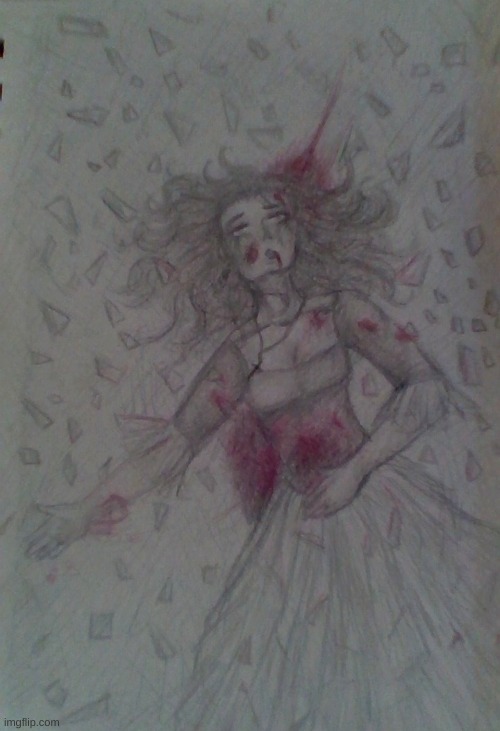 / | image tagged in blood,gore,car crash,death,shattered glass | made w/ Imgflip meme maker