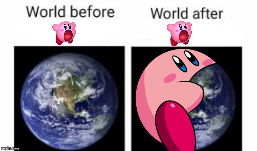 NOM | image tagged in the world before x and after x | made w/ Imgflip meme maker