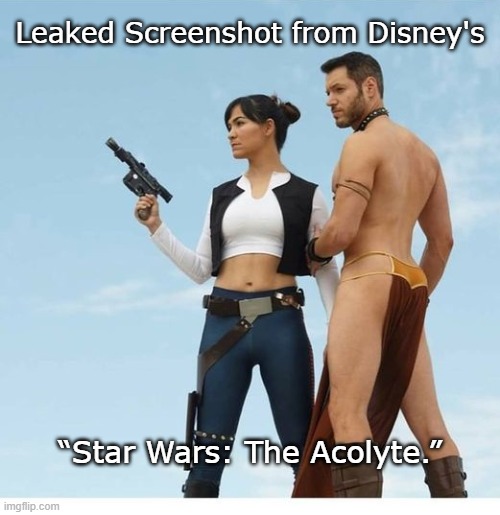 Leaked Star Wars | Leaked Screenshot from Disney's; “Star Wars: The Acolyte.” | image tagged in acolyte | made w/ Imgflip meme maker