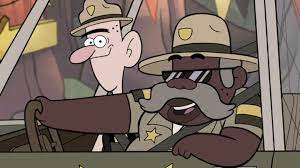 Sheirf and deputy gravity falls Blank Meme Template