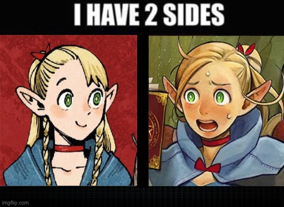 I have two sides | image tagged in i have two sides,memes,anime meme,animeme,shitpost,humor | made w/ Imgflip meme maker