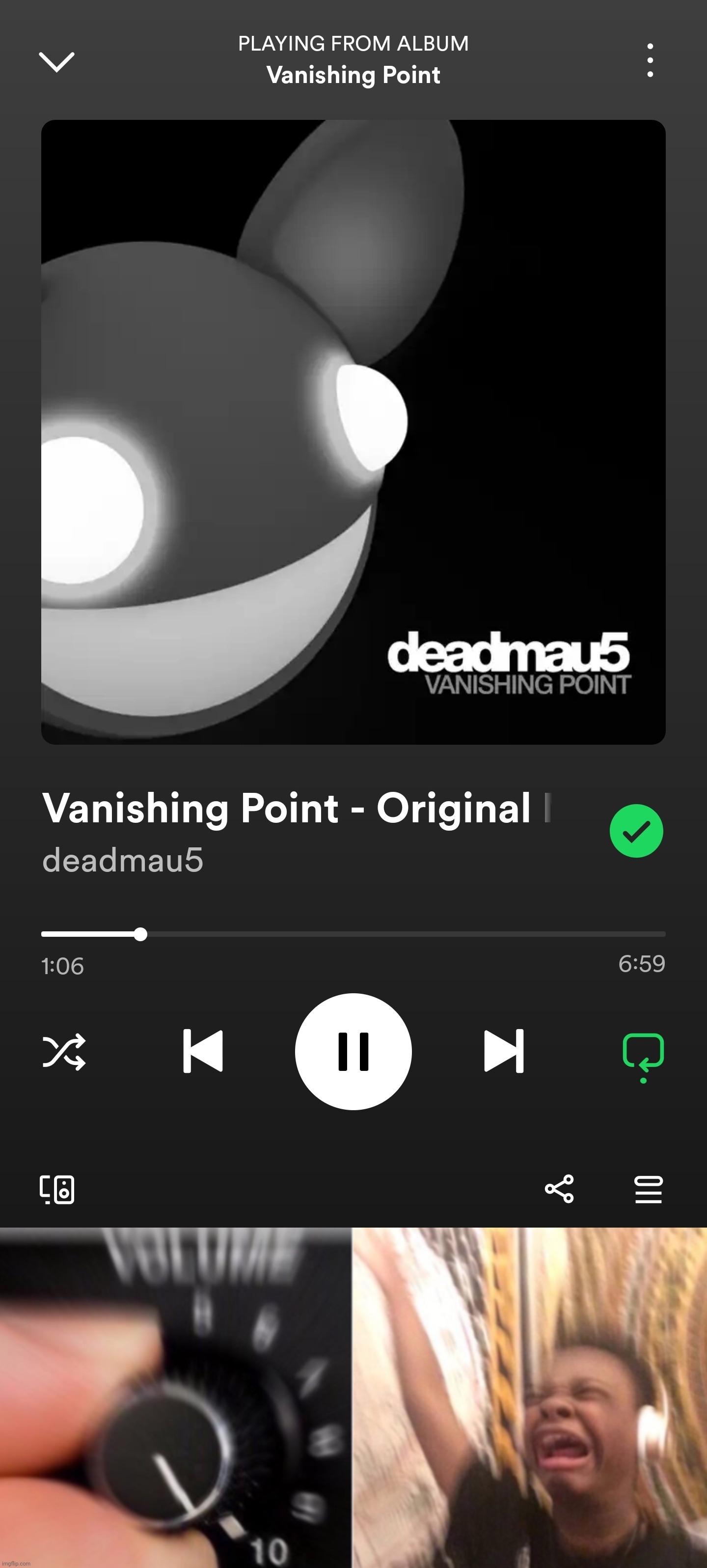 This song is a banger | image tagged in turn up volume headphones | made w/ Imgflip meme maker