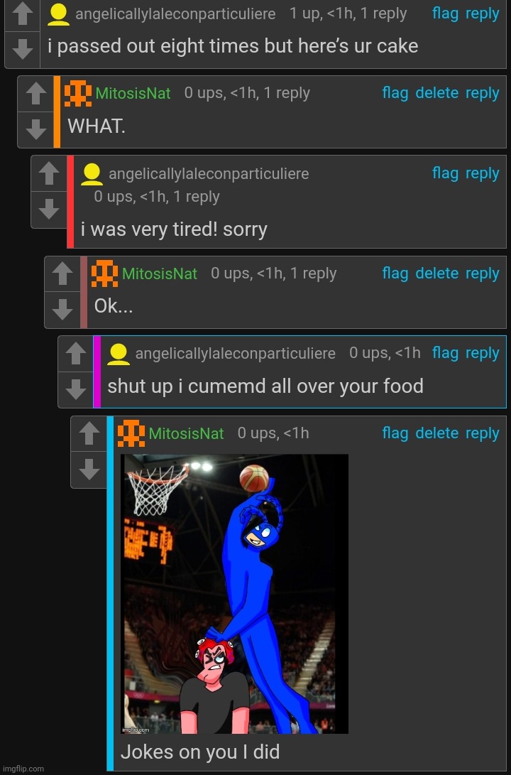 *giorno's theme plays but 5000 times more dramatic* | made w/ Imgflip meme maker