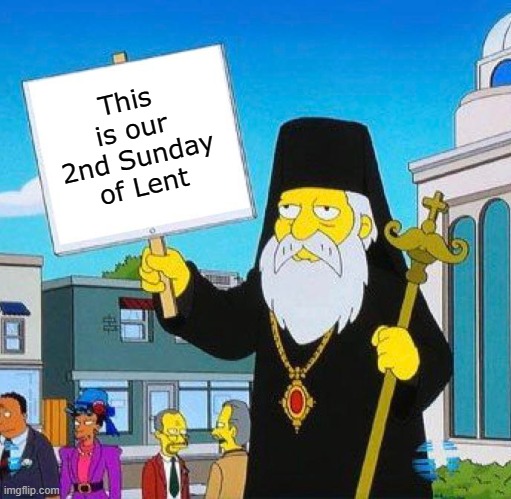 This Is Our 2nd Sunday of Lent | This is our 2nd Sunday of Lent | image tagged in simpsons,easter,this is our | made w/ Imgflip meme maker
