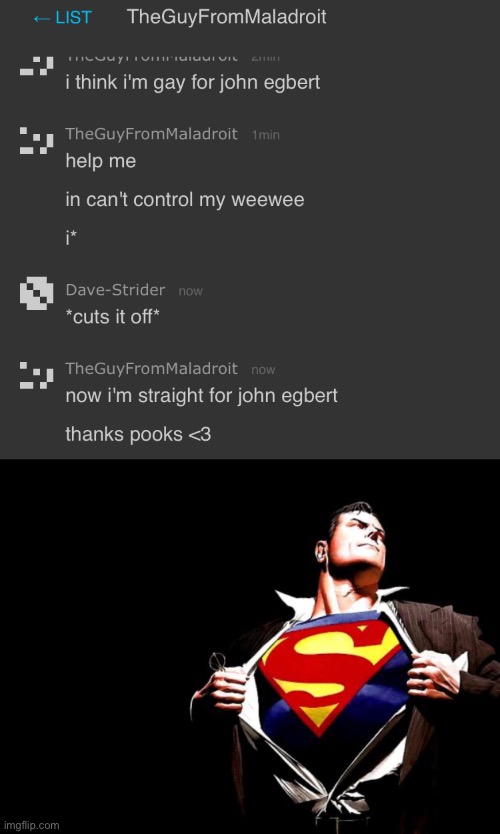 problem solved | image tagged in superman | made w/ Imgflip meme maker