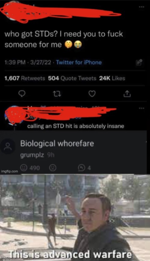 Nawww this is a whole other level of warfare | image tagged in this advanced warfare,stolen meme,operator bravo,memes,why are you reading this | made w/ Imgflip meme maker