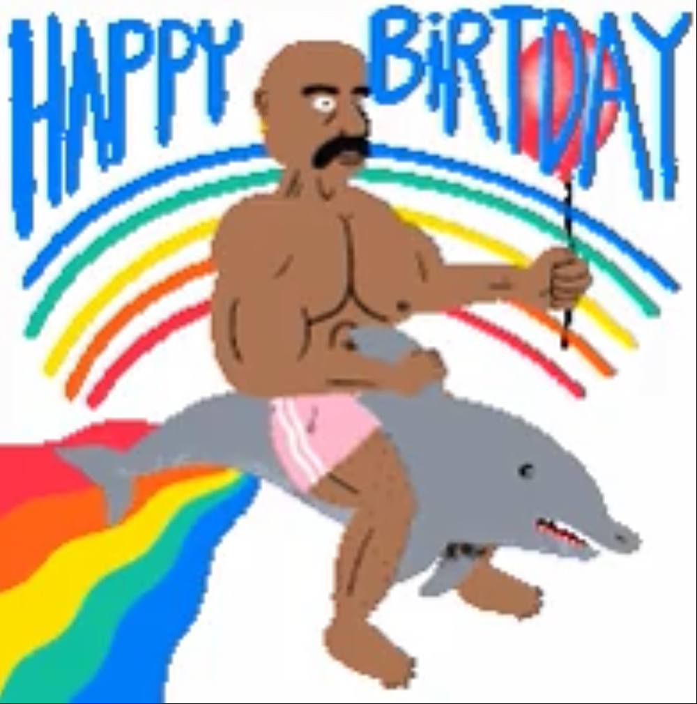 High Quality Happy Birthday Blank Meme Template