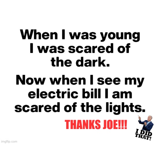 Thanks Joe! | THANKS JOE!!! | image tagged in energy | made w/ Imgflip meme maker