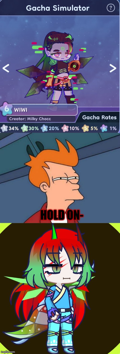 THEY TOOK MAH CHARACTER- | HOLD ON- | image tagged in memes,futurama fry | made w/ Imgflip meme maker