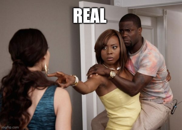 Protected Kevin Hart | REAL | image tagged in protected kevin hart | made w/ Imgflip meme maker