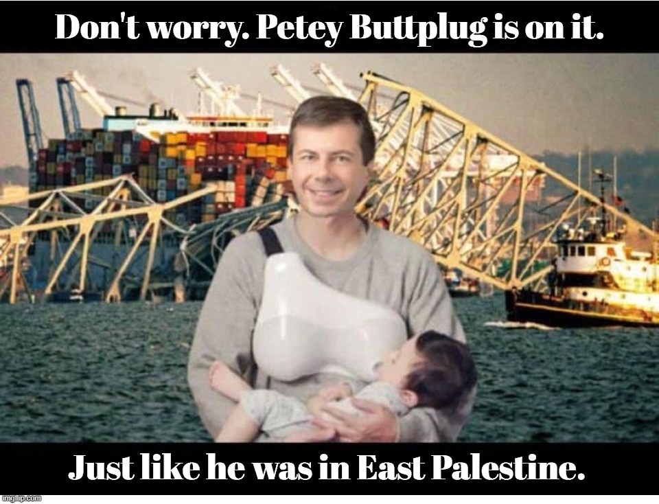 Don't worry. Petey Buttplug is on it. | image tagged in petey buttplug,pete buttigieg,the book of faggets,mental health,mental illness,full retard | made w/ Imgflip meme maker