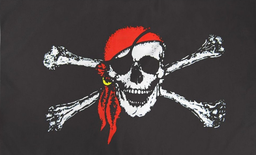 Pirates Flag Blank Meme Template