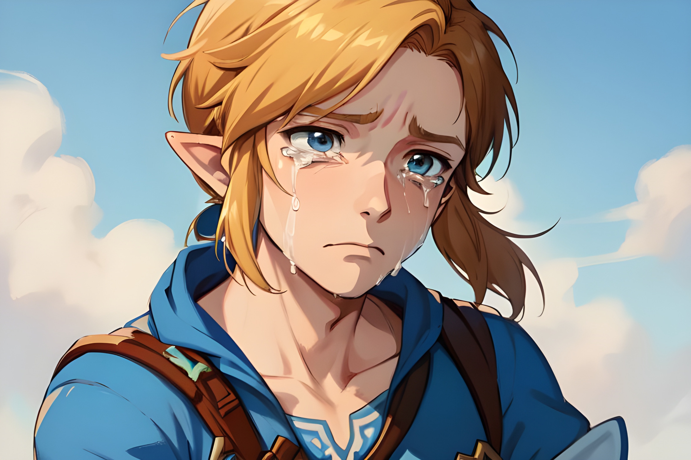 Sad Link Blank Meme Template