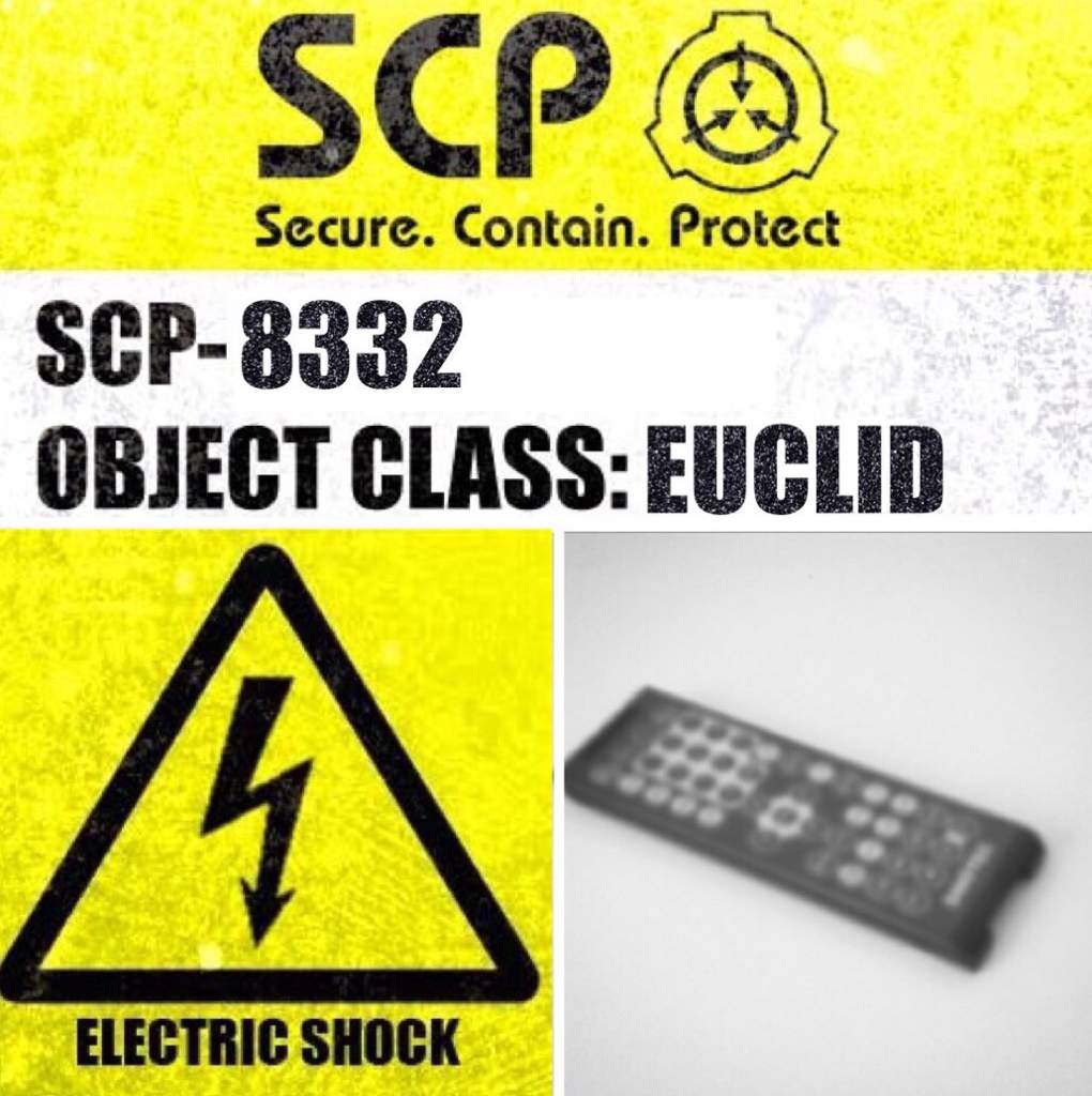 SCP-8332 Sign Blank Meme Template