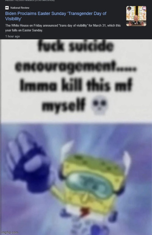 image tagged in fuck suicide encouragement | made w/ Imgflip meme maker