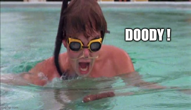 Caddyshack Doody scene | DOODY ! | image tagged in caddyshack doody scene | made w/ Imgflip meme maker