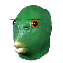 High Quality Weirded out frog Blank Meme Template