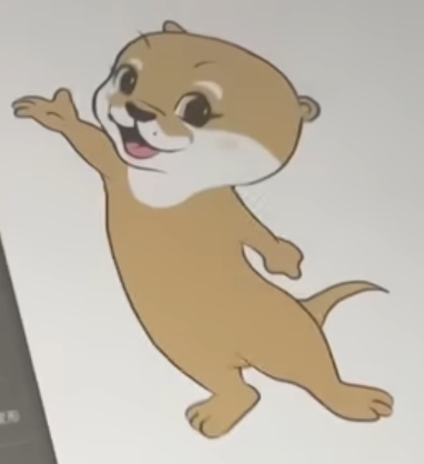 Otter Hana Redesign Blank Meme Template