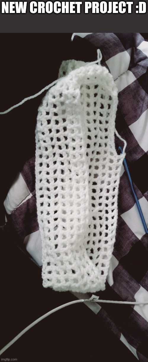 NEW CROCHET PROJECT :D | made w/ Imgflip meme maker