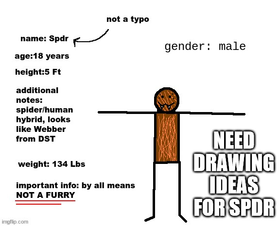 updated spdr info | NEED DRAWING IDEAS FOR SPDR | image tagged in updated spdr info | made w/ Imgflip meme maker