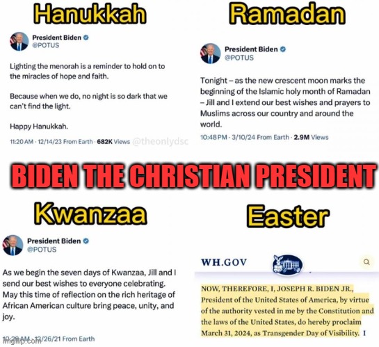 Happy Easter Christian Americans | BIDEN THE CHRISTIAN PRESIDENT | image tagged in jesus christ,jesus,easter,happy easter,christianity,catholic | made w/ Imgflip meme maker