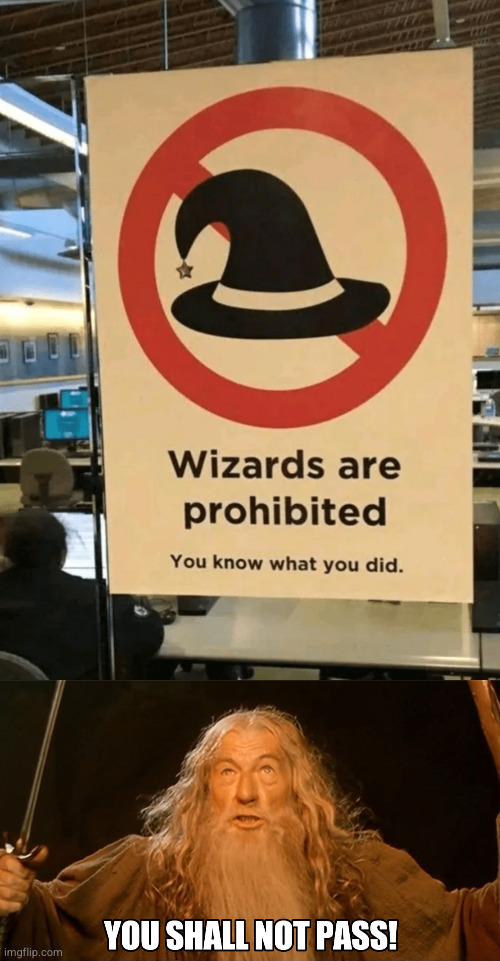 We dont have Wizards, lol | image tagged in funny,wizard,you had one job | made w/ Imgflip meme maker