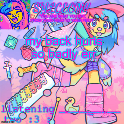 THIS IS SYLCEON SPEAKJIN AND UR LISTENIN 2 4LUNG!! | my back hurts so badly err; IXxuSmw2HFNWXLUyJFO7xKIT3E7diFUSa86wgFiMI413xtfZga5hClZ/AgdzP33dhpj+0qc1d5sK2jyH5EqK6g== - 111loggedin | image tagged in this is sylceon speakjin and ur listenin 2 4lung | made w/ Imgflip meme maker