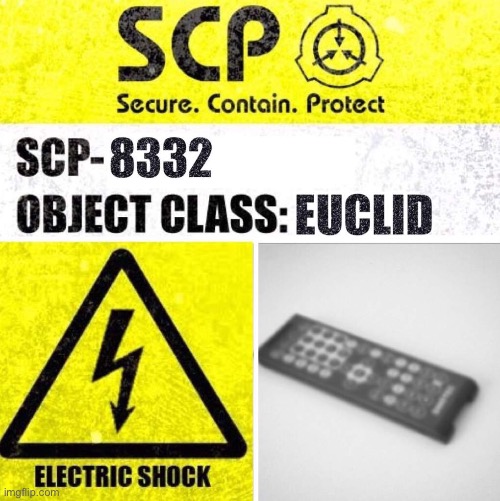 SCP-8332 Sign | image tagged in scp-8332 sign | made w/ Imgflip meme maker