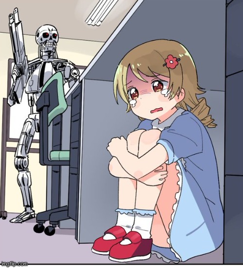 Anime Terminator | image tagged in anime terminator | made w/ Imgflip meme maker