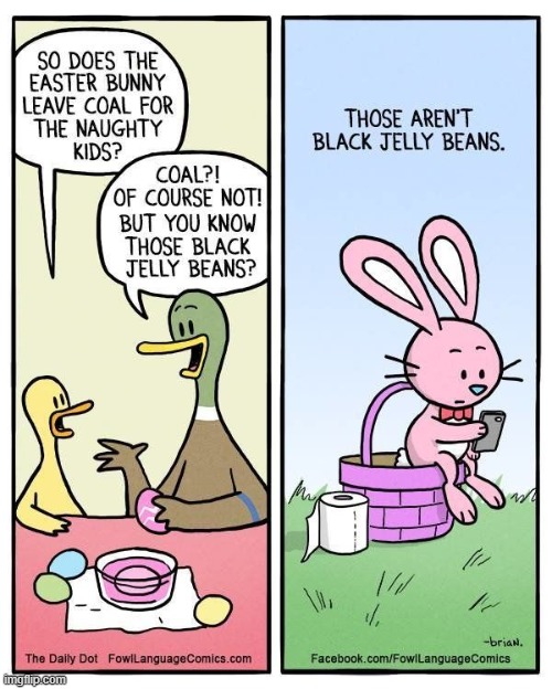 image tagged in ducks,easter,easter bunny,black,jellybeans,poop | made w/ Imgflip meme maker