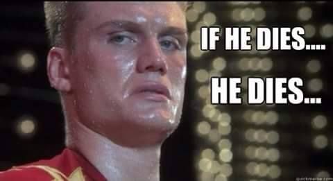 If he dies, he dies Blank Meme Template