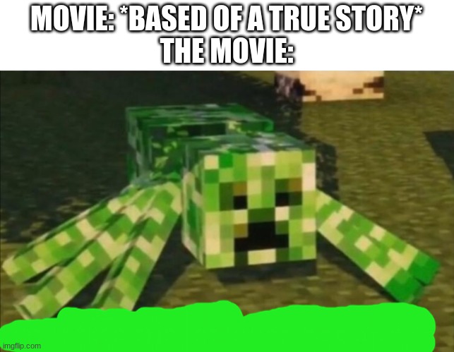 Your Free Trial of Living Has Ended | MOVIE: *BASED OF A TRUE STORY*
THE MOVIE: | image tagged in your free trial of living has ended,minecraft,minecraft memes,minecraft creeper,memes | made w/ Imgflip meme maker