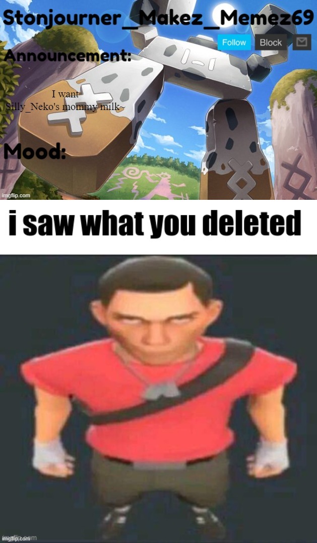 image tagged in i saw what you deleted scout | made w/ Imgflip meme maker