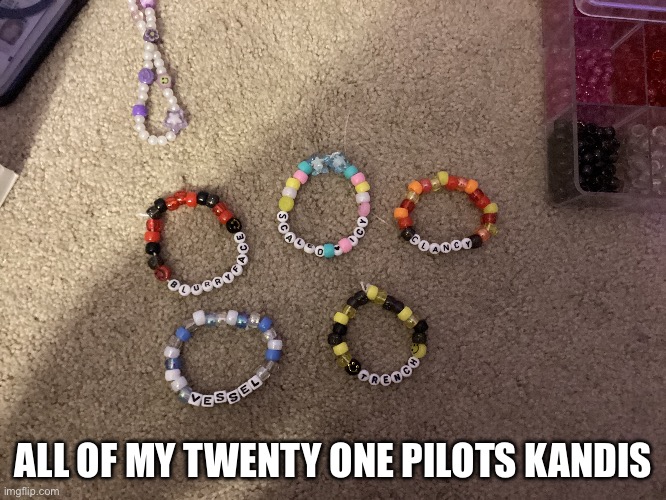 ALL OF MY TWENTY ONE PILOTS KANDIS | made w/ Imgflip meme maker