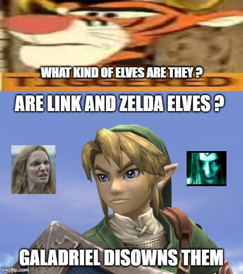 tigger knows elves | WHAT KIND OF ELVES ARE THEY ? | image tagged in zelda elves,tigger,nintendo,winnie the pooh,disney,elf | made w/ Imgflip meme maker