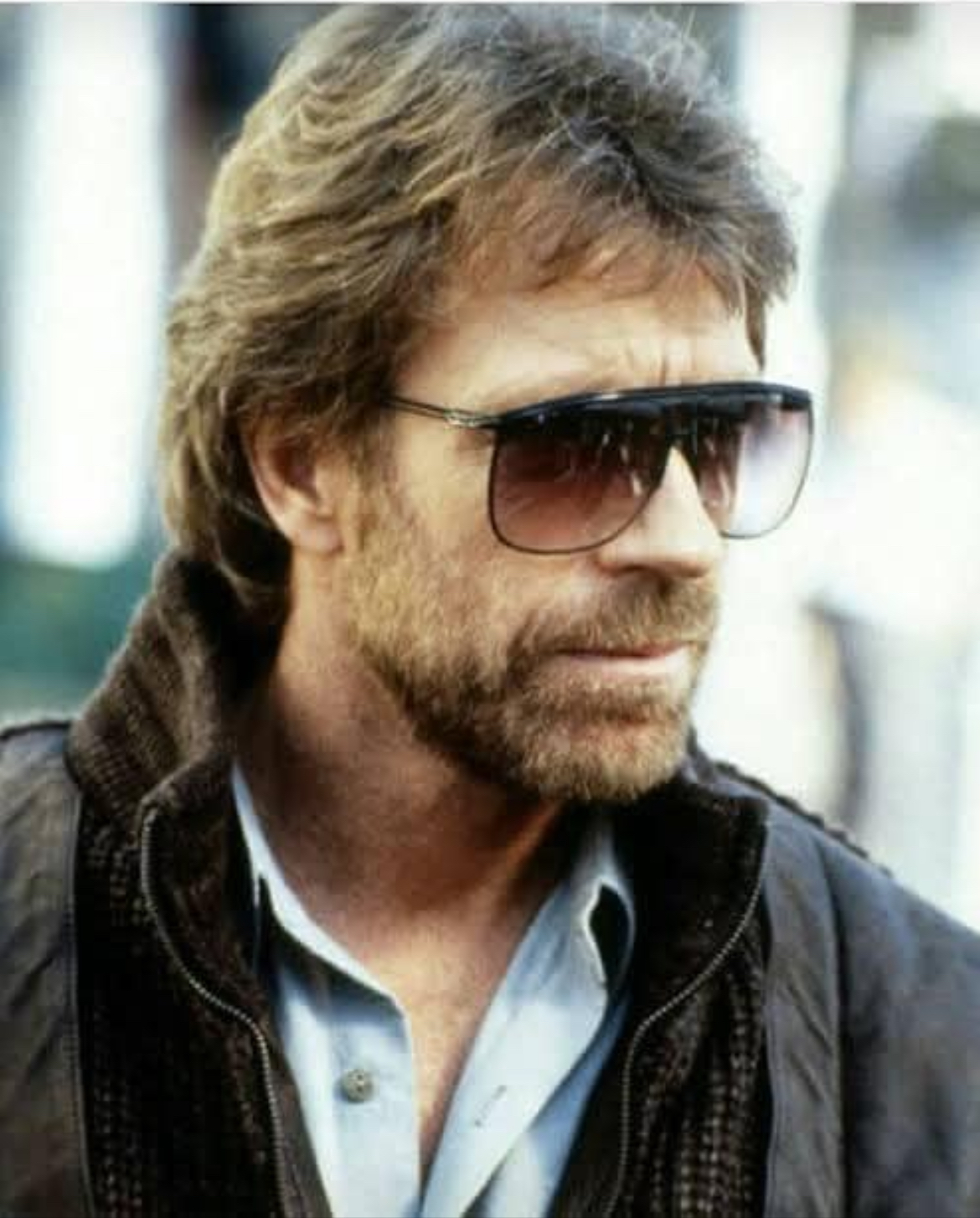 High Quality Chuck Norris sunglasses Blank Meme Template