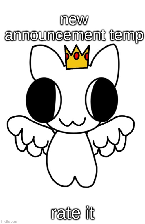 btw I made the adhd creature on picrew | new announcement temp; rate it | image tagged in jpspinosaurus's btw/tbh/adhd creature temp | made w/ Imgflip meme maker