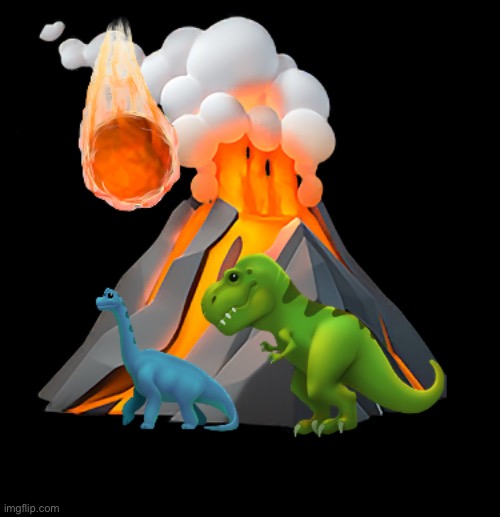 Dinosaur emoji layers with new update | made w/ Imgflip meme maker