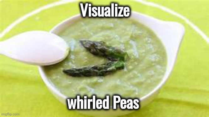 whirled peas | Visualize whirled Peas | image tagged in whirled peas | made w/ Imgflip meme maker