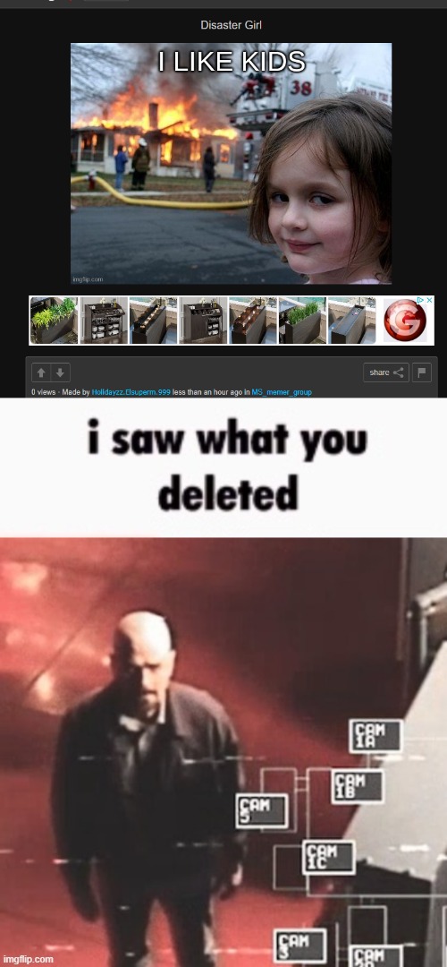 image tagged in i saw what you deleted | made w/ Imgflip meme maker
