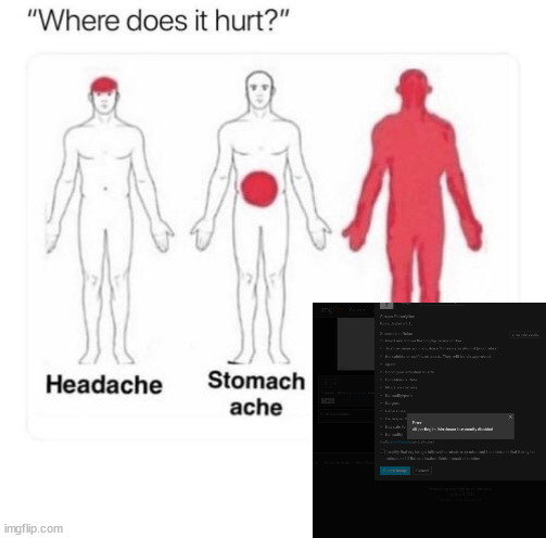 Where does it hurt | image tagged in where does it hurt | made w/ Imgflip meme maker