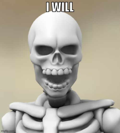 I will | image tagged in i will | made w/ Imgflip meme maker